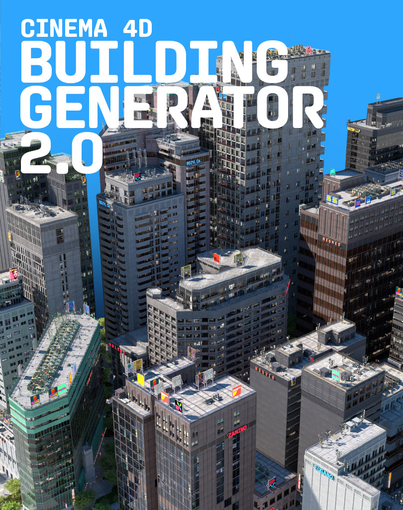 C4D Building Generator 2.0